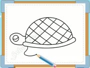 vẽ con rùa 3